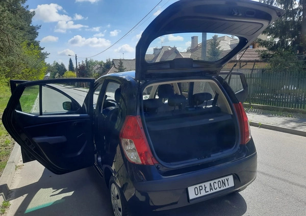 Hyundai i10 cena 9999 przebieg: 159000, rok produkcji 2008 z Gryfice małe 742